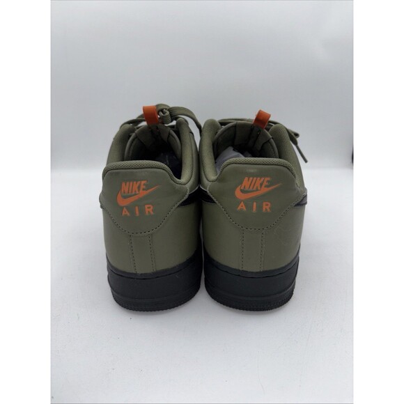EUC Size 11.5 - Nike Air Force 1 Low Medium Olive BQ4326-200 - Picture 7 of 14